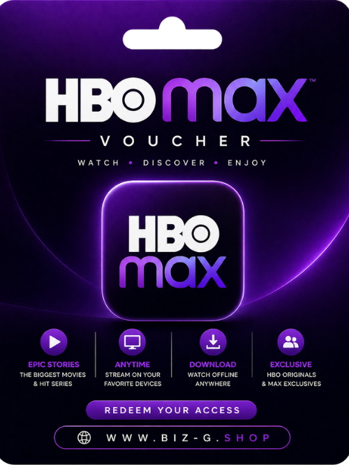 HBO MAX package card